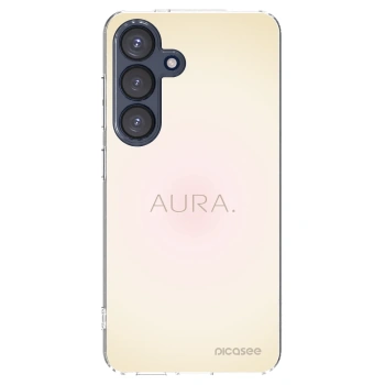 Picasee átlátszó szilikon tok az alábbi mobiltelefonokra Samsung Galaxy S25 5G - Aura