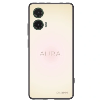 Picasee fekete szilikon tok az alábbi mobiltelefonokra Motorola Moto G35 5G - Aura