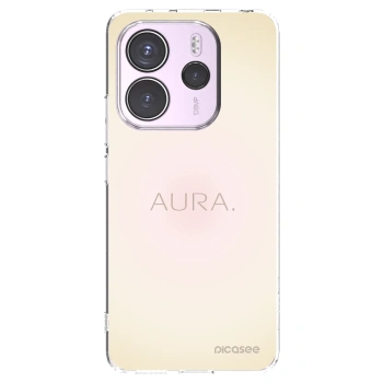 Picasee átlátszó szilikon tok az alábbi mobiltelefonokra Xiaomi Redmi Note 14 4G - Aura