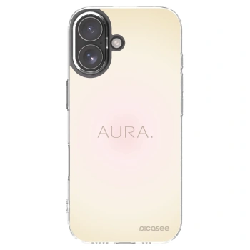 Picasee átlátszó szilikon tok az alábbi mobiltelefonokra Apple iPhone 17 - Aura