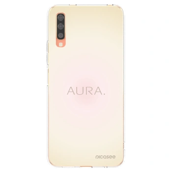 Picasee átlátszó szilikon tok az alábbi mobiltelefonokra Samsung Galaxy A70 A705F - Aura