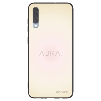 Picasee fekete szilikon tok az alábbi mobiltelefonokra Samsung Galaxy A70 A705F - Aura