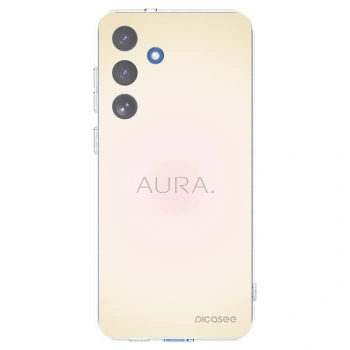 Picasee átlátszó szilikon tok az alábbi mobiltelefonokra Samsung Galaxy S25 FE 5G - Aura