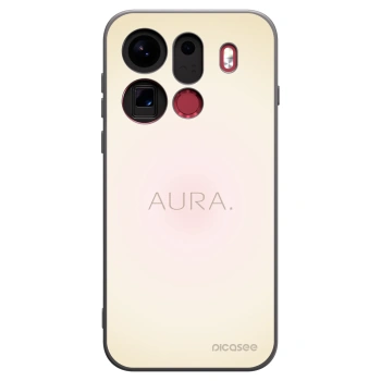 Picasee fekete szilikon tok az alábbi mobiltelefonokra OPPO Find X9 Pro - Aura