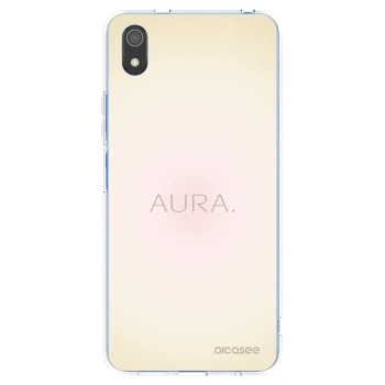 Picasee átlátszó szilikon tok az alábbi mobiltelefonokra Xiaomi Redmi 7A - Aura