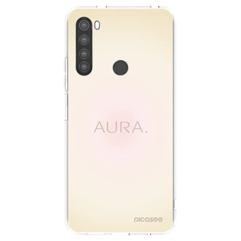 Picasee átlátszó szilikon tok az alábbi mobiltelefonokra Xiaomi Redmi Note 8 - Aura