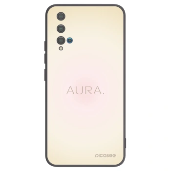 Picasee fekete szilikon tok az alábbi mobiltelefonokra Huawei Nova 5T - Aura