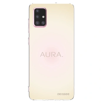 Picasee átlátszó szilikon tok az alábbi mobiltelefonokra Samsung Galaxy A71 A715F - Aura