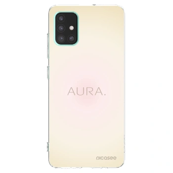 Picasee átlátszó szilikon tok az alábbi mobiltelefonokra Samsung Galaxy A51 A515F - Aura
