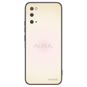 Picasee fekete szilikon tok az alábbi mobiltelefonokra Samsung Galaxy S20 G980F - Aura