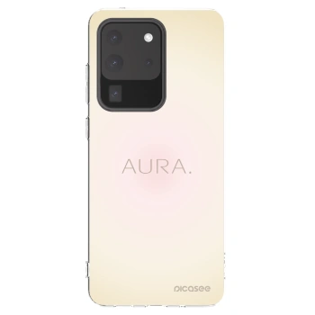 Picasee átlátszó szilikon tok az alábbi mobiltelefonokra Samsung Galaxy S20 Ultra 5G G988F - Aura