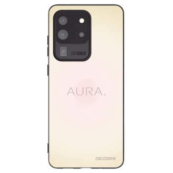 Picasee fekete szilikon tok az alábbi mobiltelefonokra Samsung Galaxy S20 Ultra 5G G988F - Aura