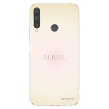 Picasee átlátszó szilikon tok az alábbi mobiltelefonokra Huawei P40 Lite E - Aura