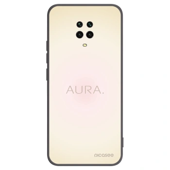 Picasee fekete szilikon tok az alábbi mobiltelefonokra Xiaomi Redmi Note 9 Pro - Aura