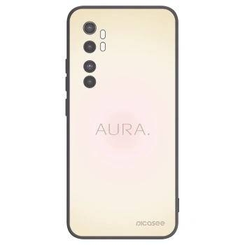 Picasee fekete szilikon tok az alábbi mobiltelefonokra Xiaomi Mi Note 10 Lite - Aura