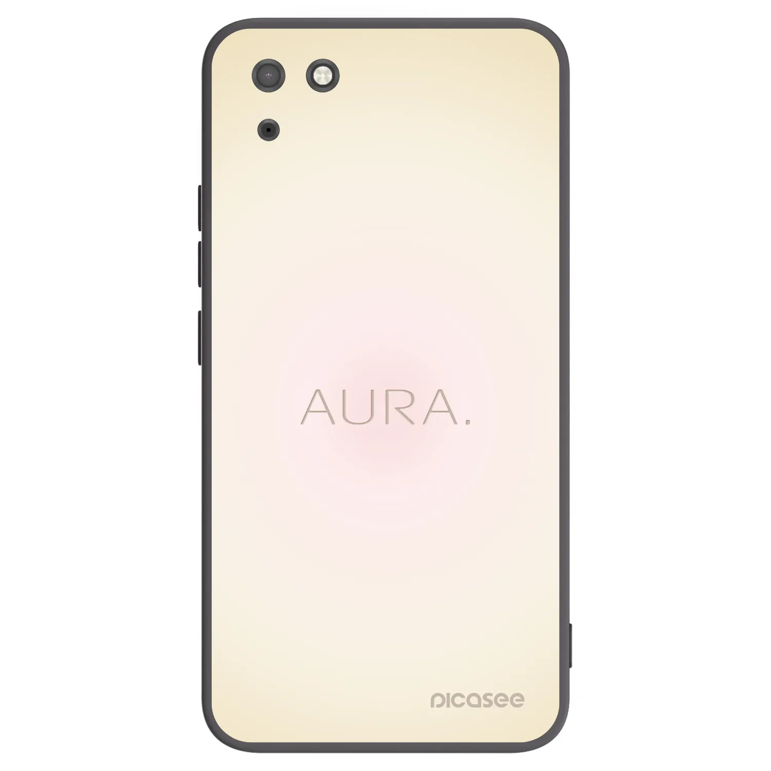 Picasee fekete szilikon tok az alábbi mobiltelefonokra Huawei Y5P - Aura