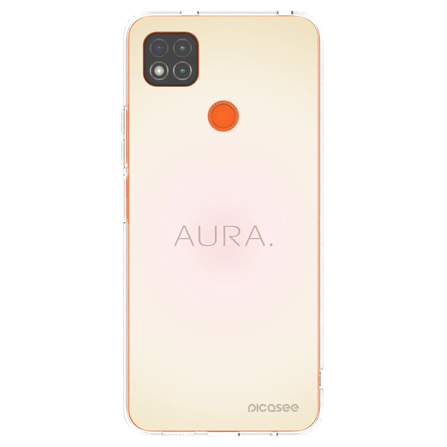Picasee átlátszó szilikon tok az alábbi mobiltelefonokra Xiaomi Redmi 9C - Aura