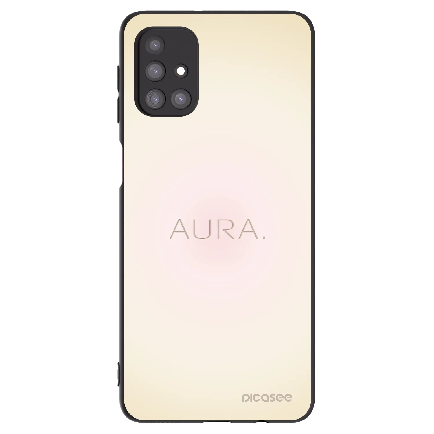 Picasee fekete szilikon tok az alábbi mobiltelefonokra Samsung Galaxy M31s - Aura