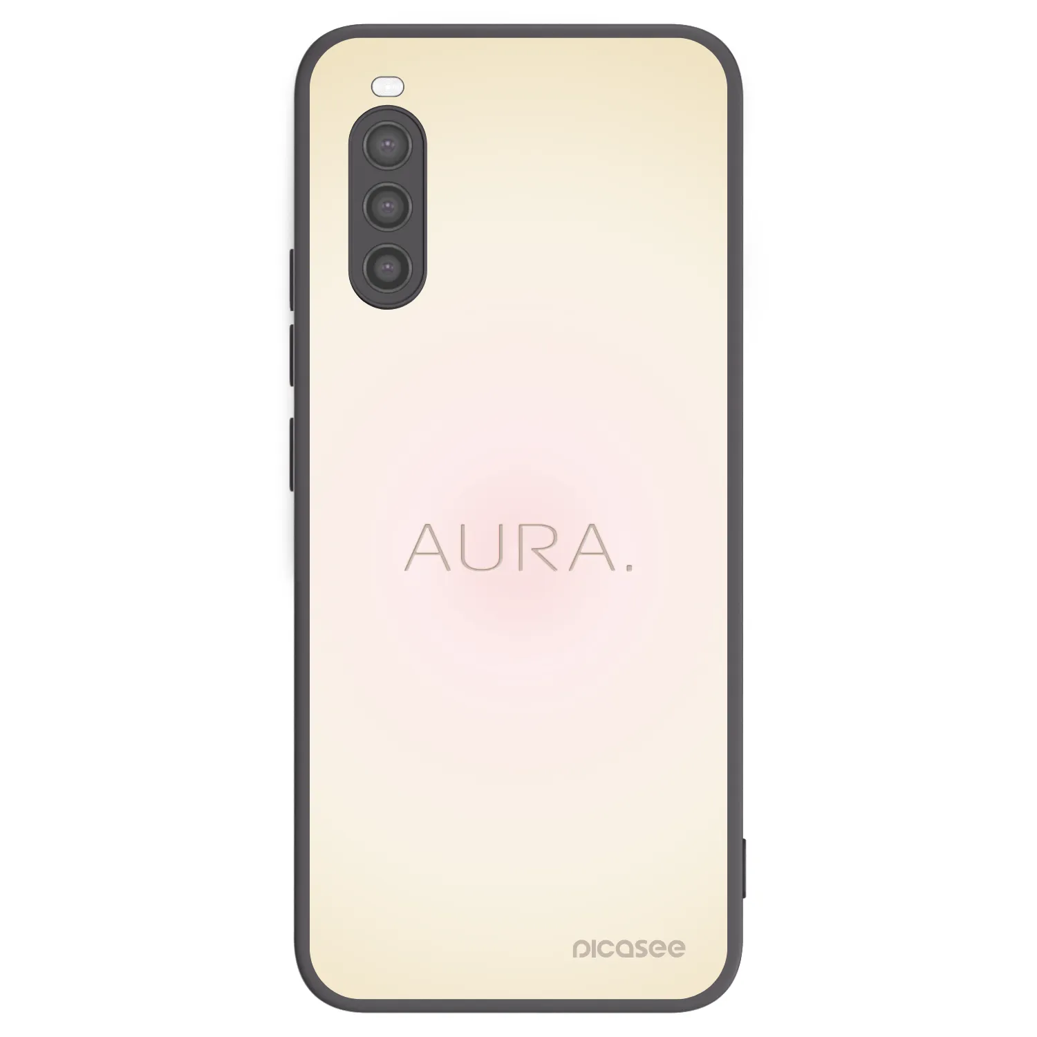 Picasee fekete szilikon tok az alábbi mobiltelefonokra Sony Xperia 10 II - Aura