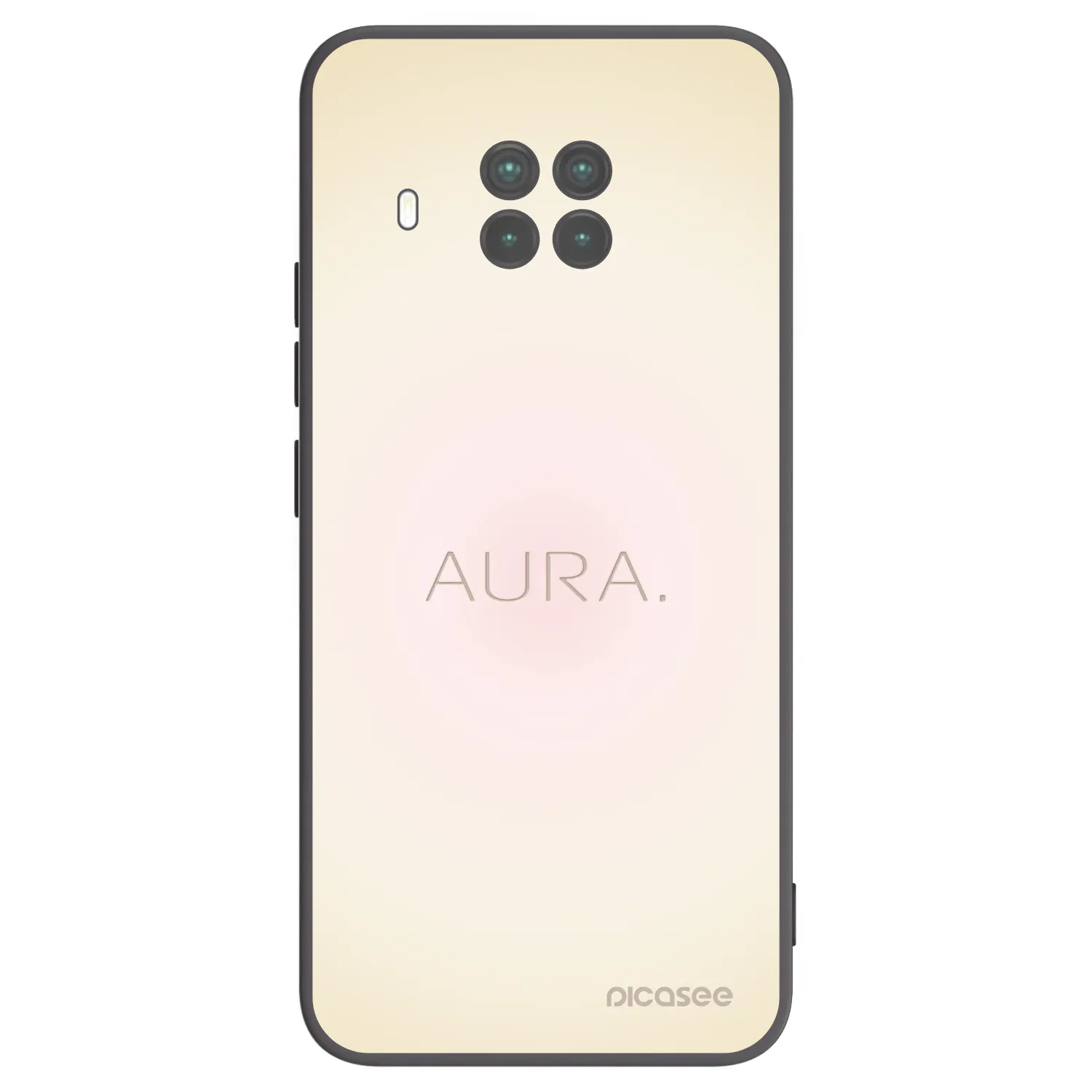 Picasee fekete szilikon tok az alábbi mobiltelefonokra Xiaomi Mi 10T Lite - Aura