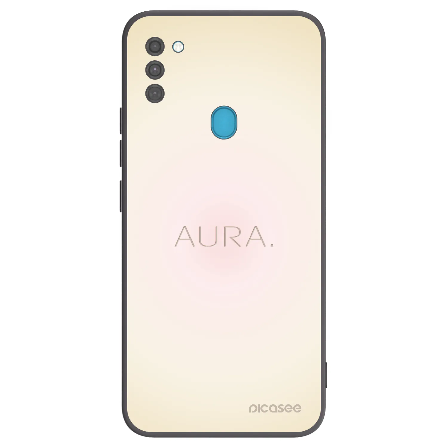 Picasee fekete szilikon tok az alábbi mobiltelefonokra Samsung Galaxy M11 - Aura