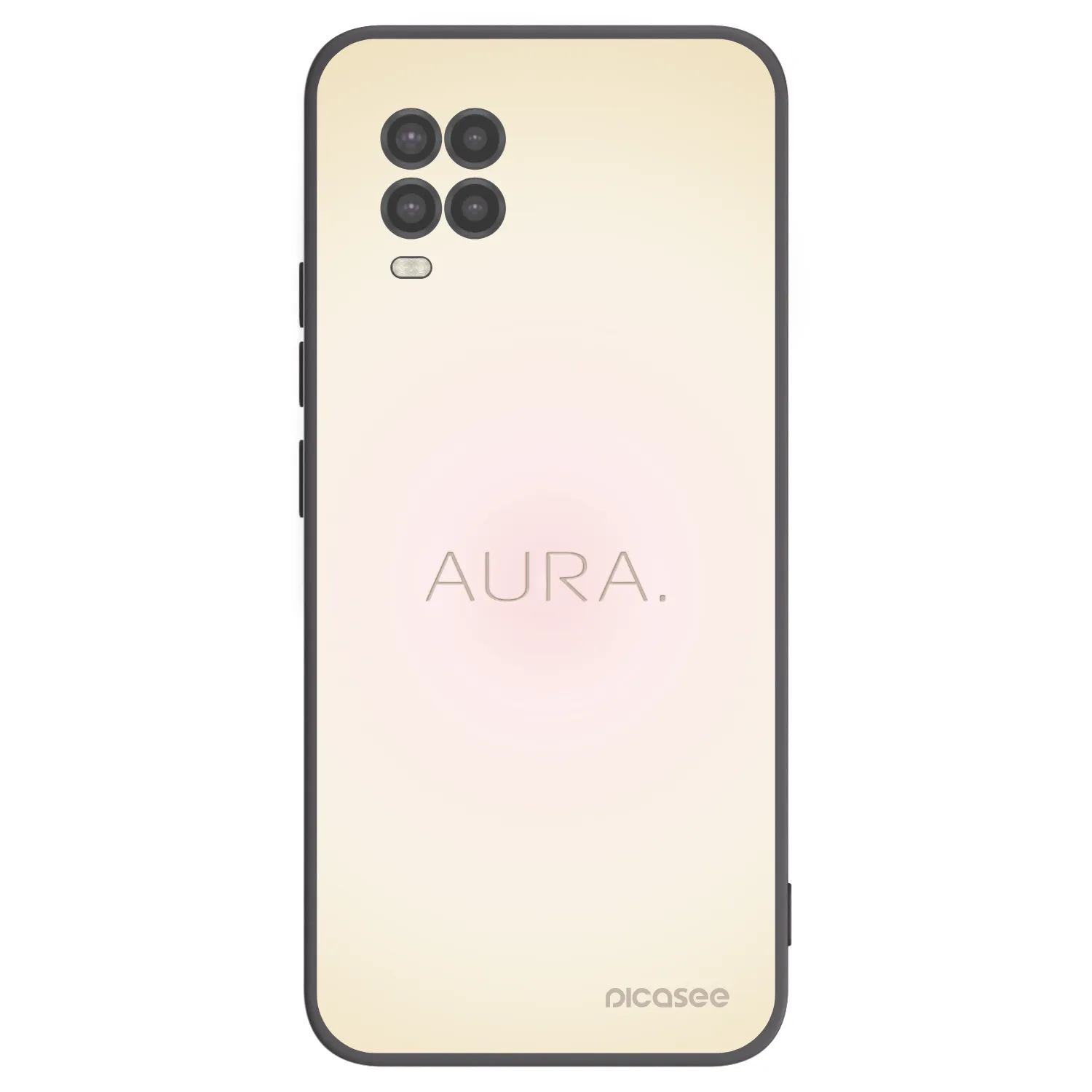 Picasee fekete szilikon tok az alábbi mobiltelefonokra Xiaomi Mi 10 Lite - Aura