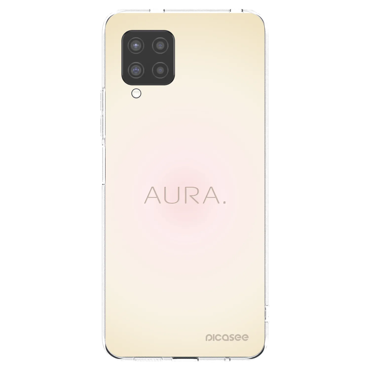 Picasee átlátszó szilikon tok az alábbi mobiltelefonokra Samsung Galaxy A42 A426B - Aura