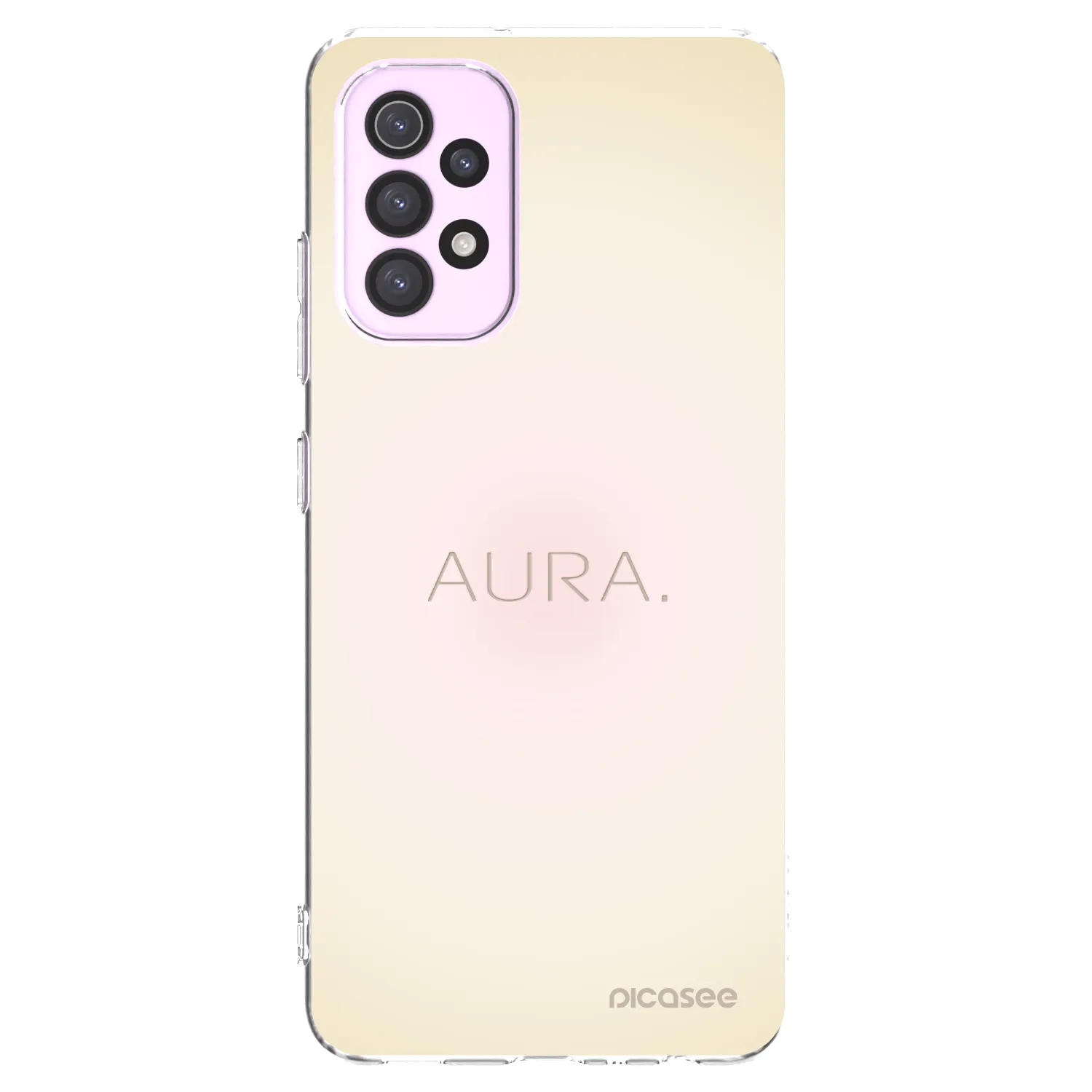 Picasee átlátszó szilikon tok az alábbi mobiltelefonokra Samsung Galaxy A32 5G A326B - Aura