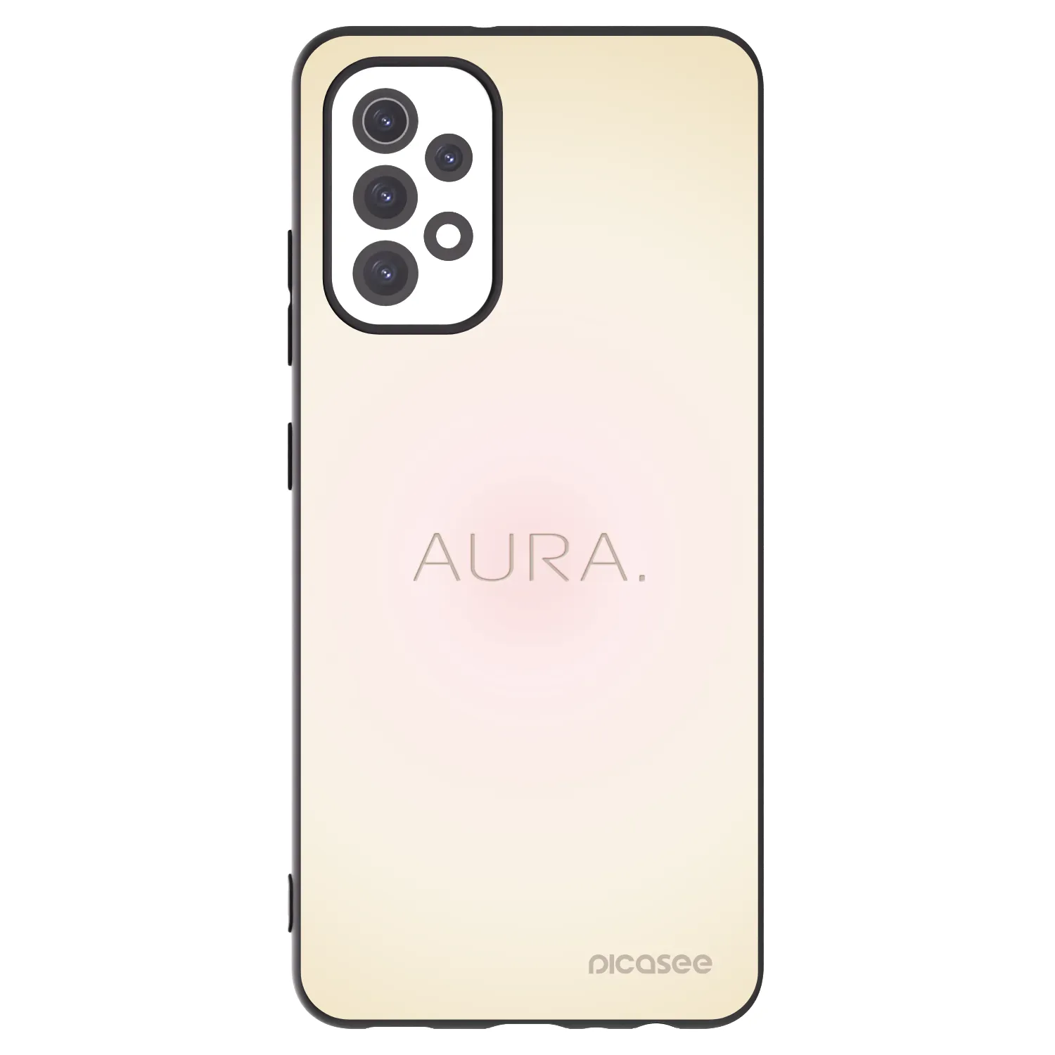 Picasee fekete szilikon tok az alábbi mobiltelefonokra Samsung Galaxy A32 5G A326B - Aura