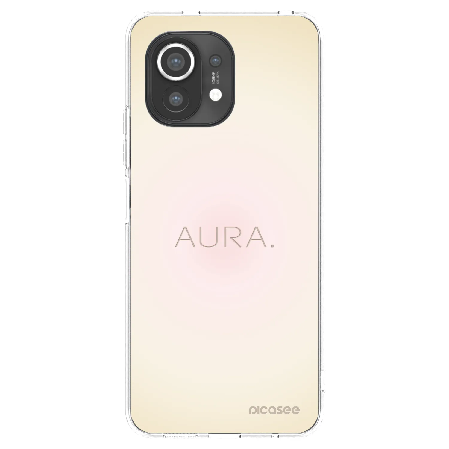 Picasee átlátszó szilikon tok az alábbi mobiltelefonokra Xiaomi Mi 11 - Aura
