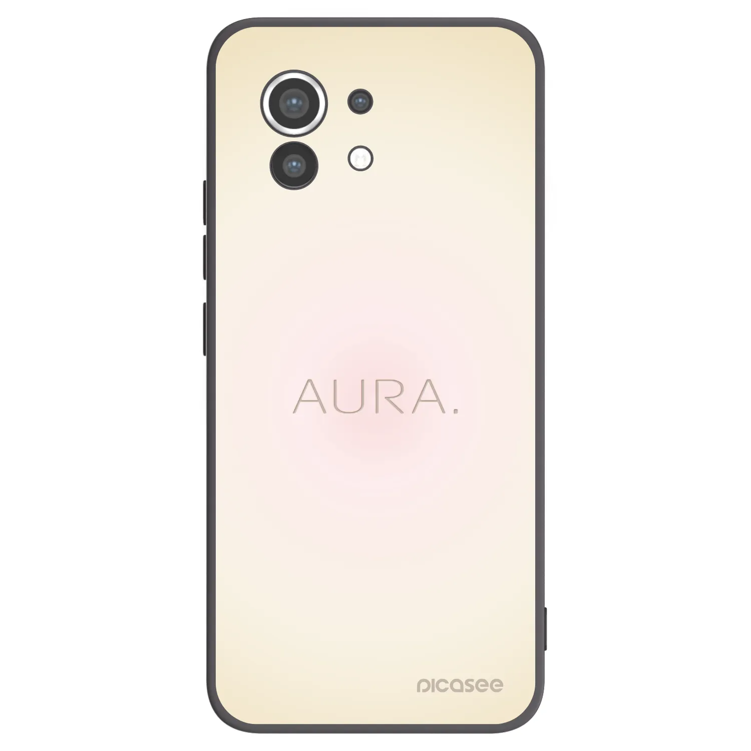 Picasee fekete szilikon tok az alábbi mobiltelefonokra Xiaomi Mi 11 - Aura