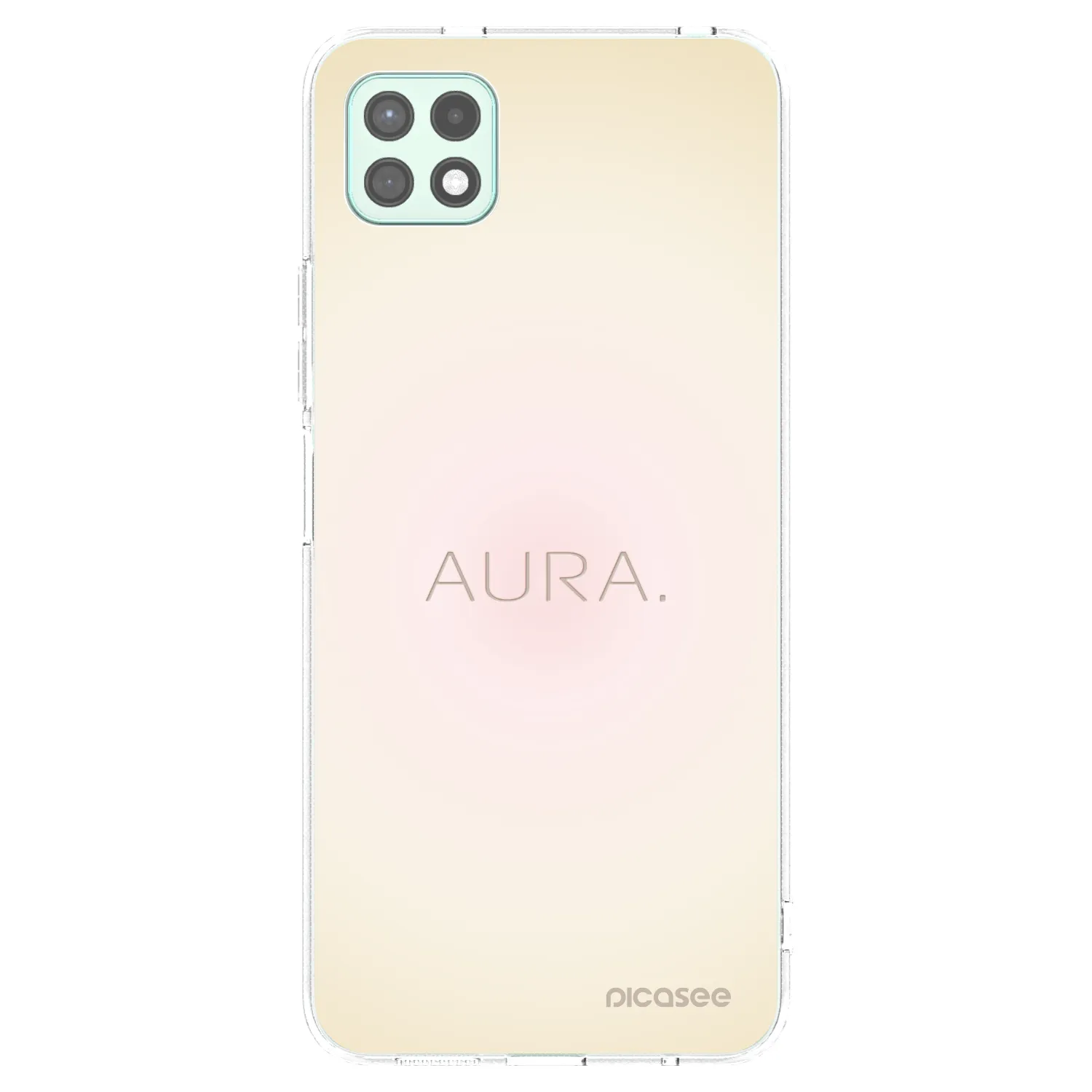 Picasee átlátszó szilikon tok az alábbi mobiltelefonokra Samsung Galaxy A22 A226B 5G - Aura