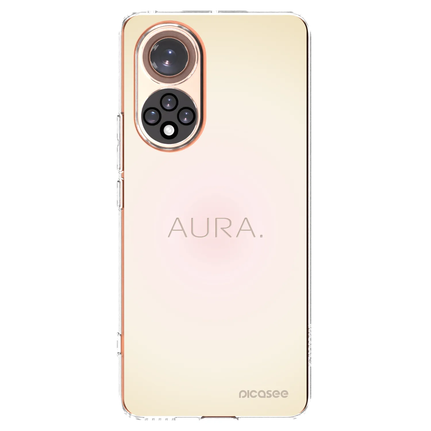 Picasee átlátszó szilikon tok az alábbi mobiltelefonokra Huawei Nova 9 - Aura
