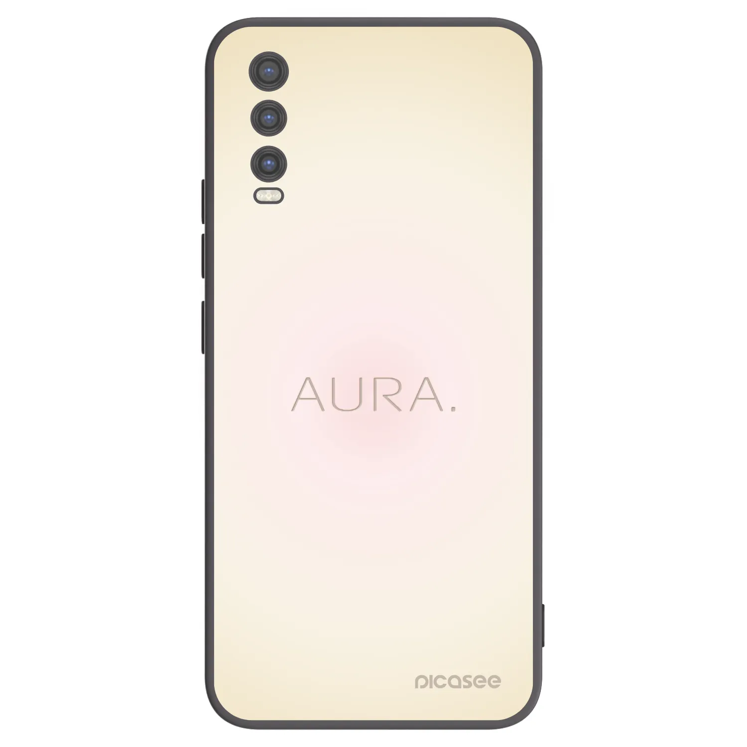 Picasee fekete szilikon tok az alábbi mobiltelefonokra Vivo Y20s - Aura