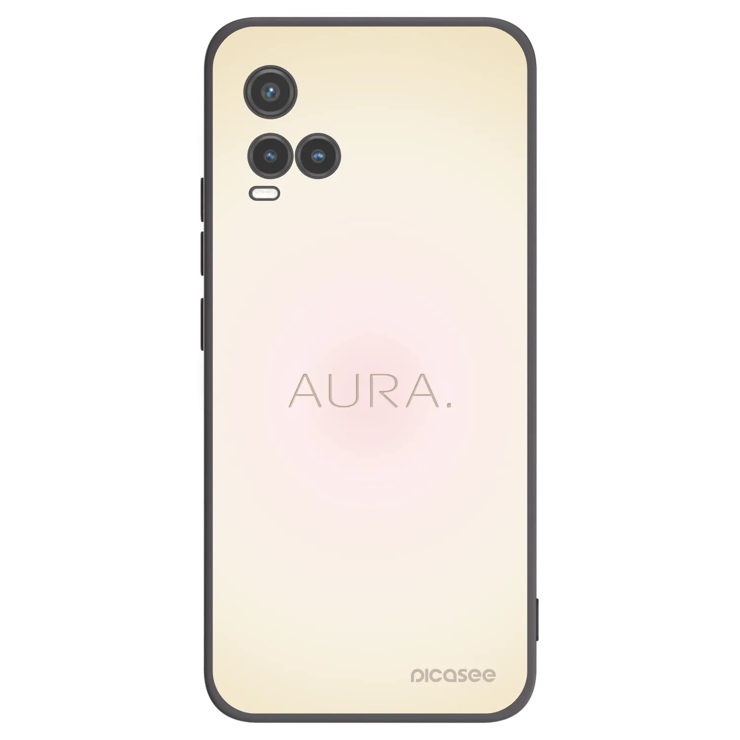 Picasee fekete szilikon tok az alábbi mobiltelefonokra Vivo Y33s - Aura