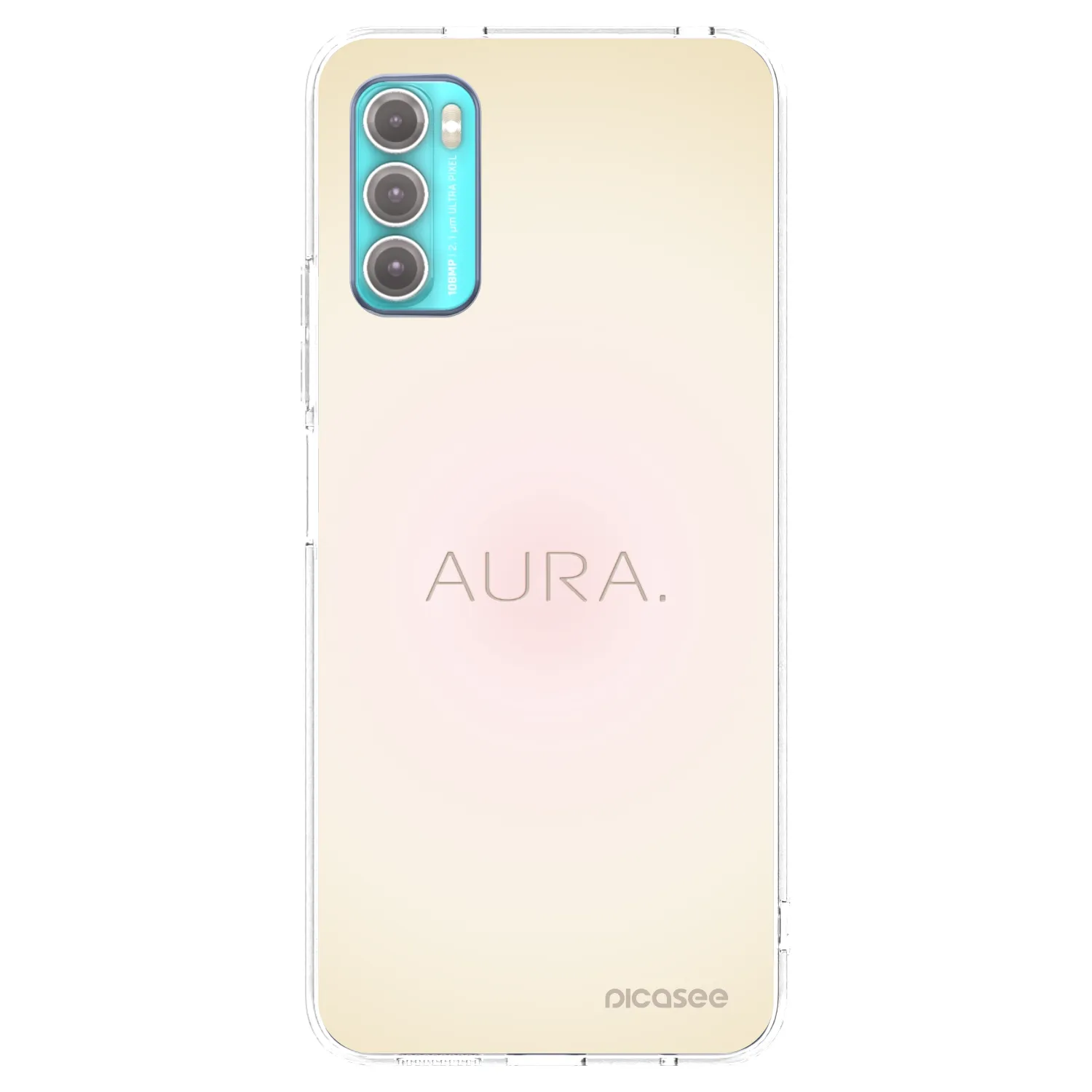 Picasee átlátszó szilikon tok az alábbi mobiltelefonokra Motorola Moto G60 - Aura