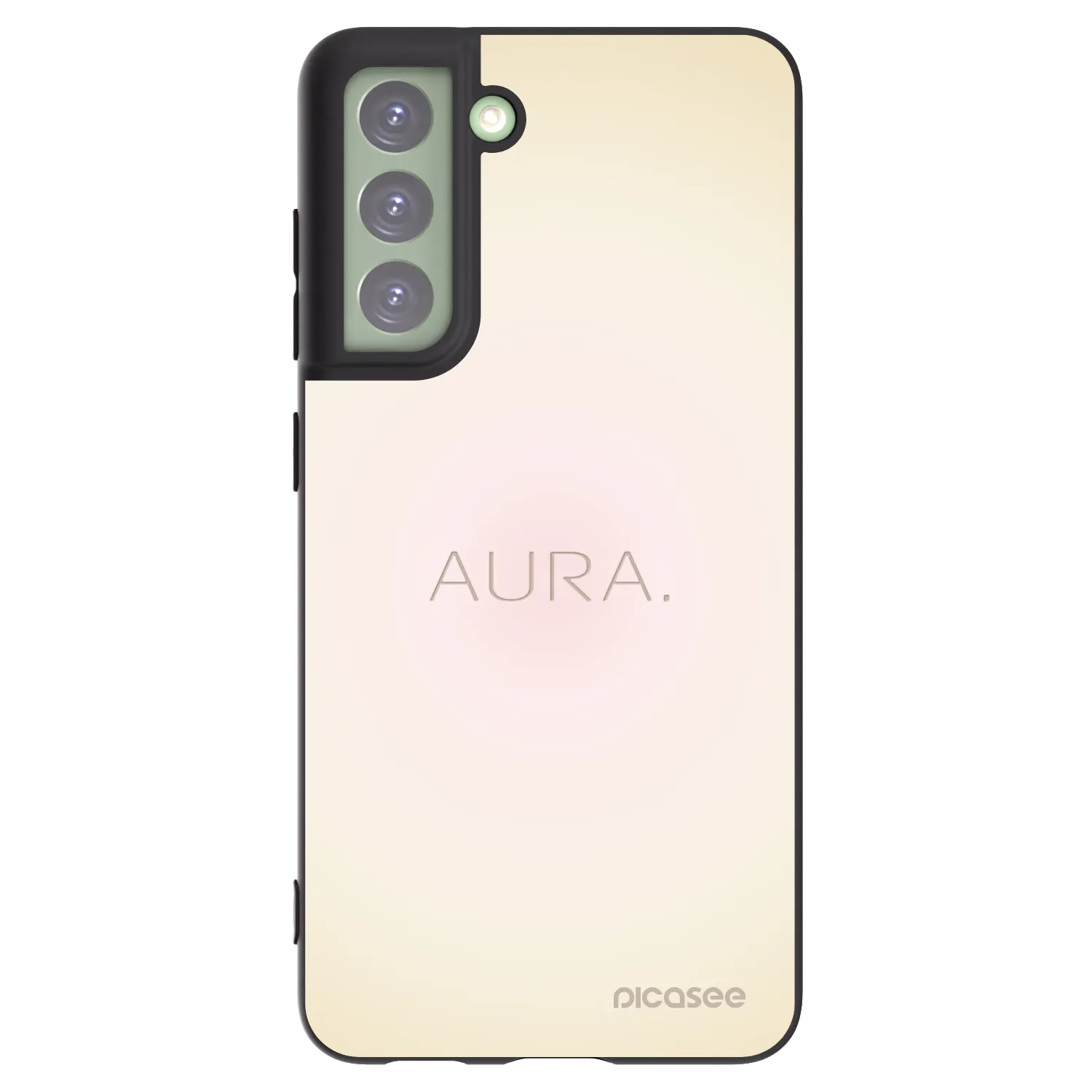 Picasee fekete szilikon tok az alábbi mobiltelefonokra Samsung Galaxy S21 FE 5G - Aura