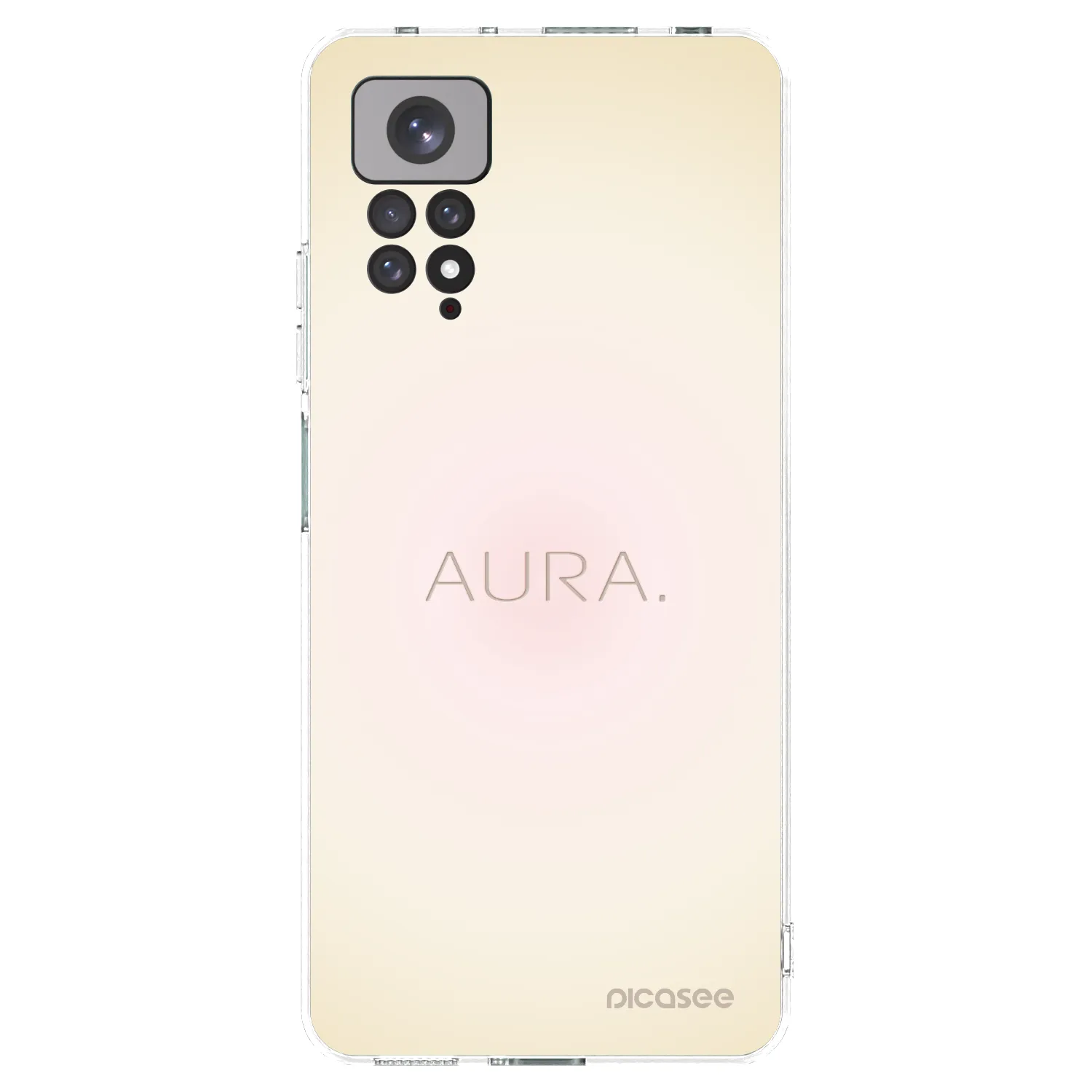 Picasee átlátszó szilikon tok az alábbi mobiltelefonokra Xiaomi Redmi Note 11 - Aura