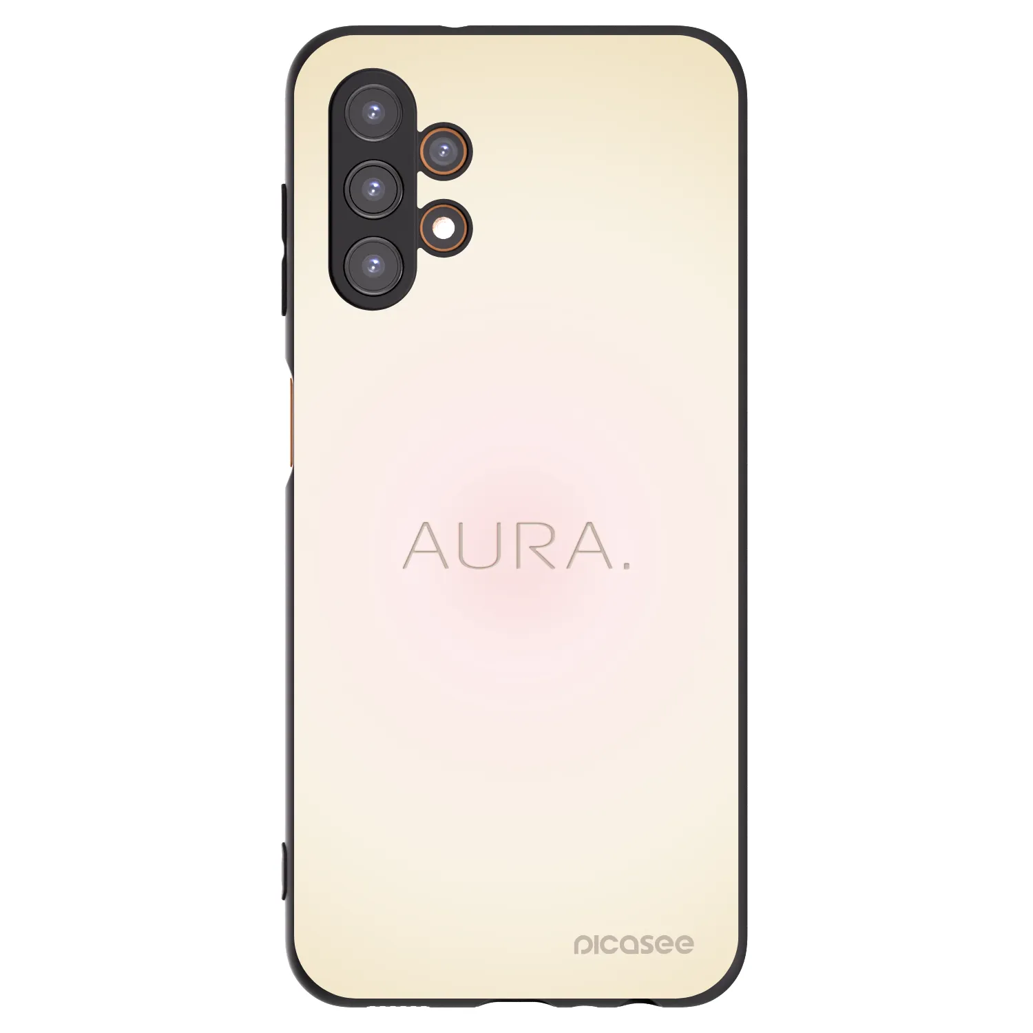 Picasee fekete szilikon tok az alábbi mobiltelefonokra Samsung Galaxy A13 4G A135 - Aura