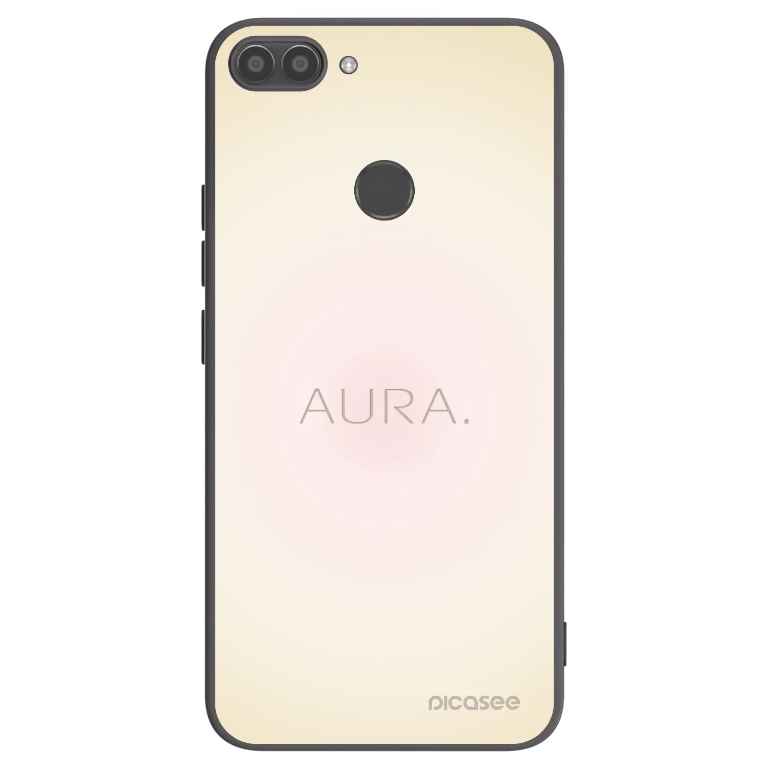 Picasee fekete szilikon tok az alábbi mobiltelefonokra Huawei P Smart - Aura