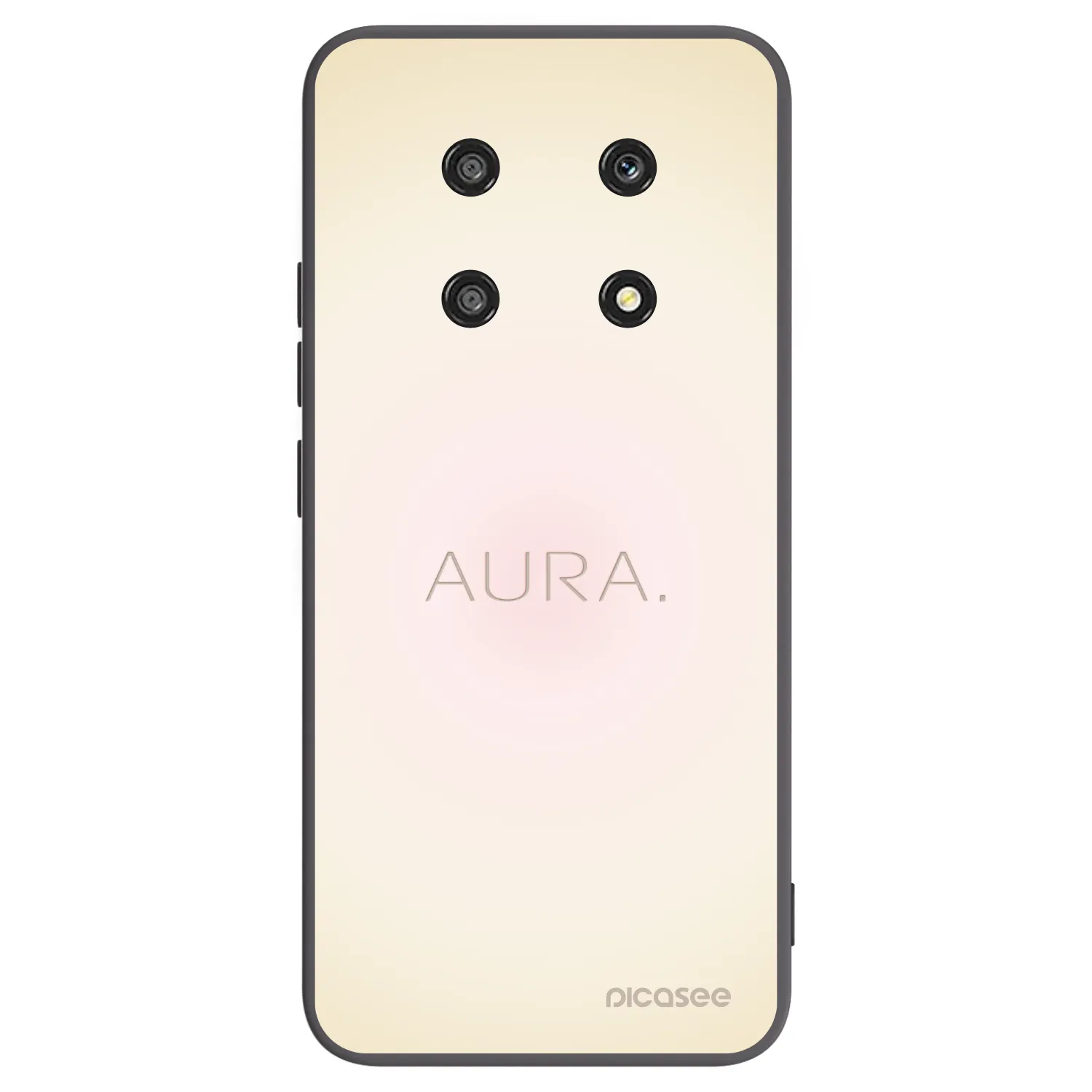 Picasee fekete szilikon tok az alábbi mobiltelefonokra Honor Magic4 Lite 5G - Aura