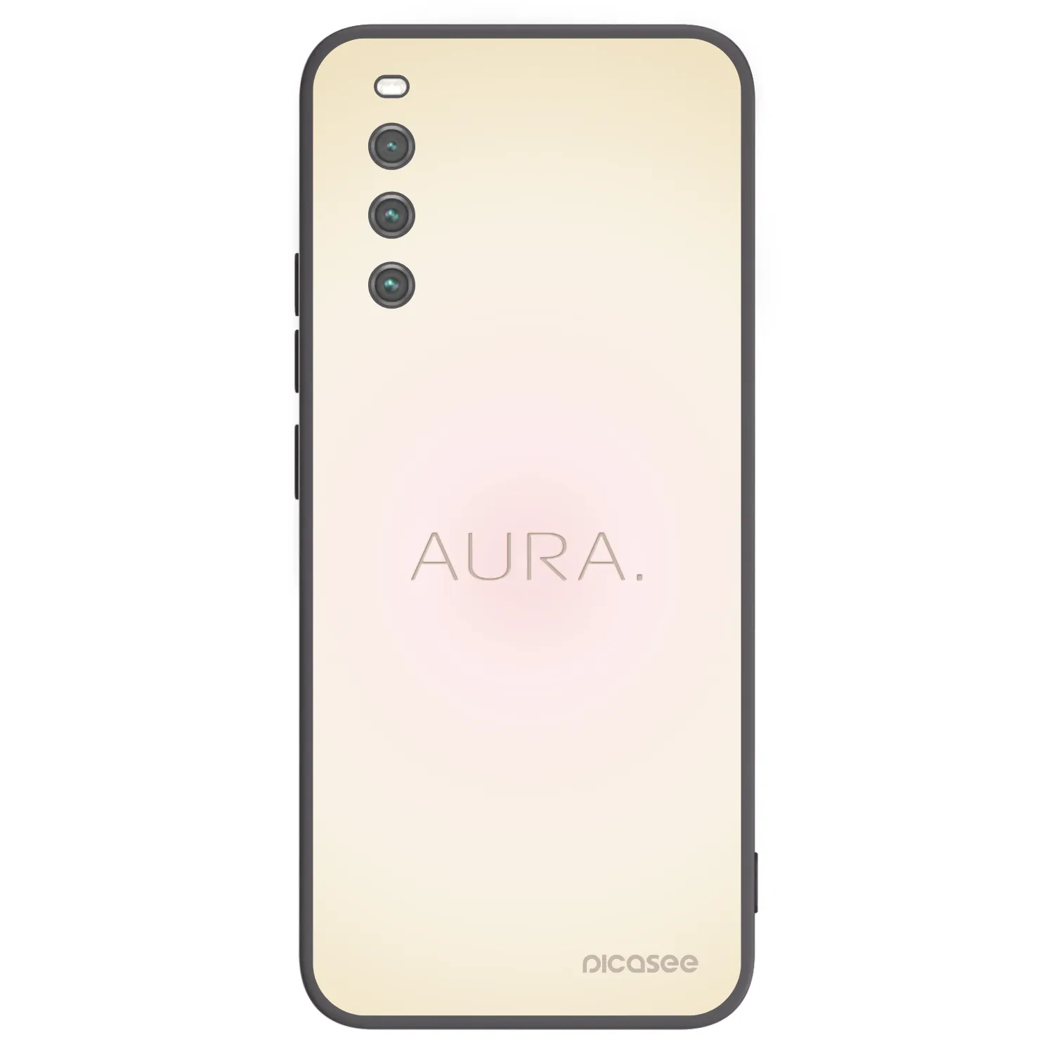 Picasee fekete szilikon tok az alábbi mobiltelefonokra Sony Xperia 10 IV 5G - Aura