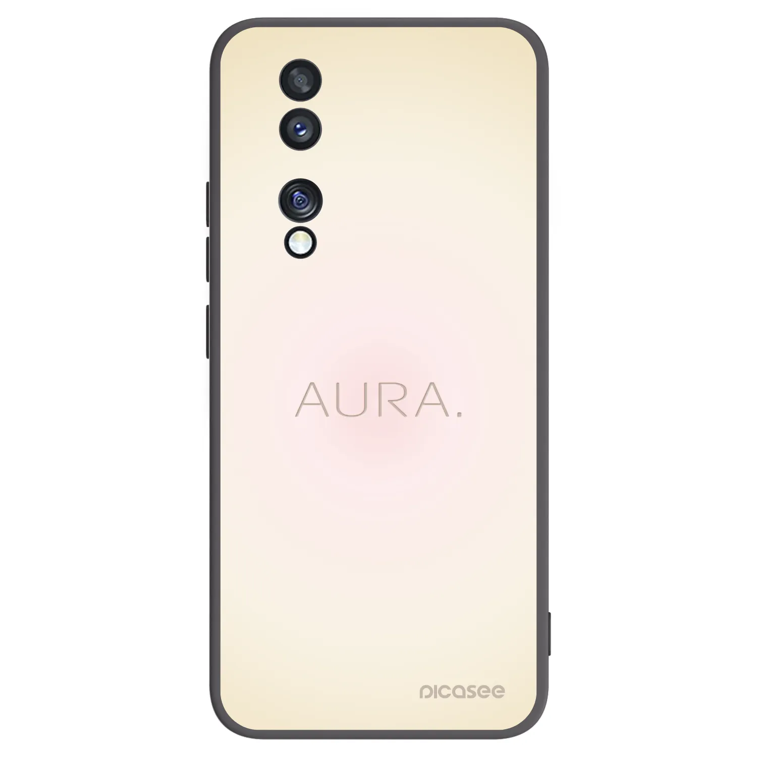 Picasee fekete szilikon tok az alábbi mobiltelefonokra Honor 70 - Aura