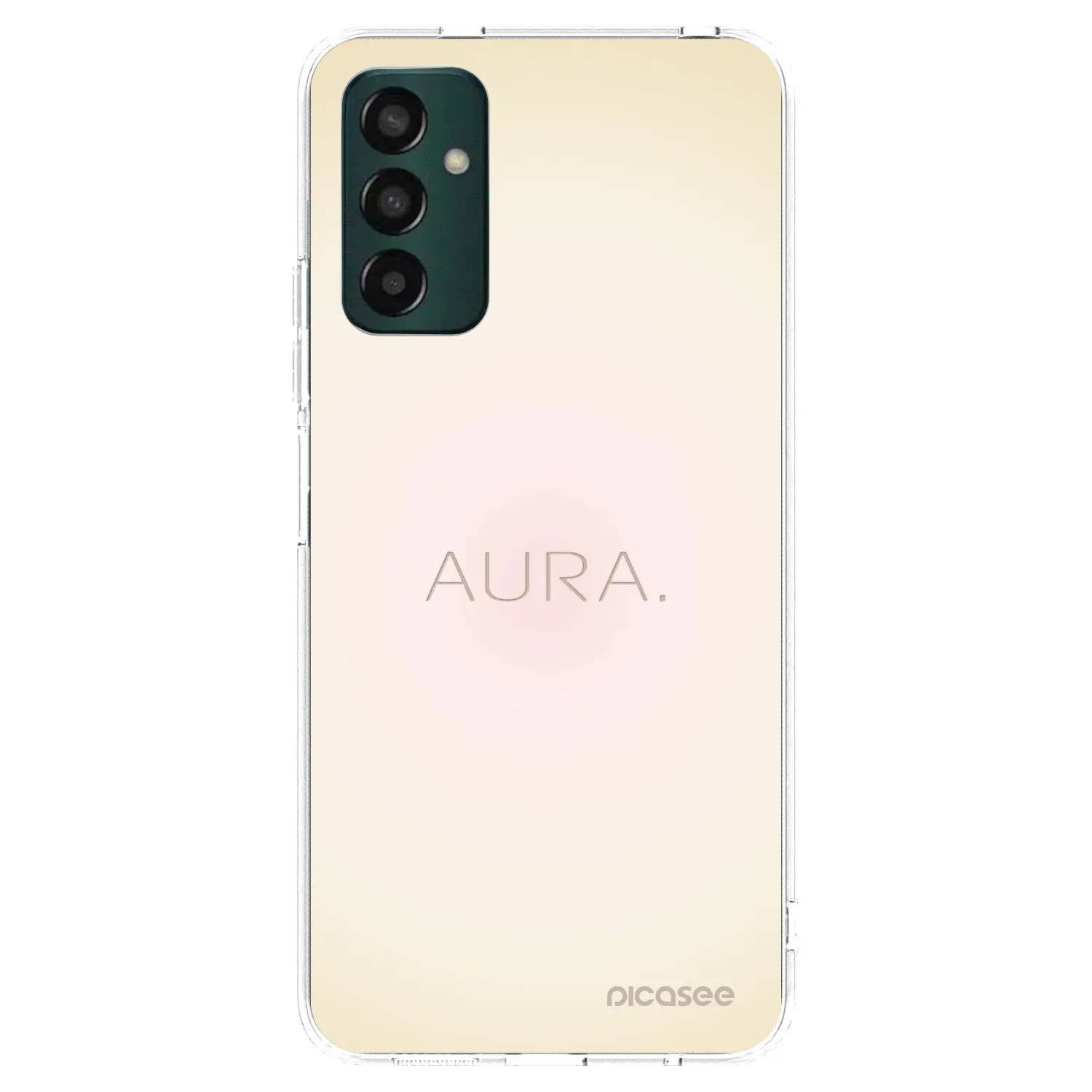 Picasee átlátszó szilikon tok az alábbi mobiltelefonokra Samsung Galaxy M23 5G - Aura