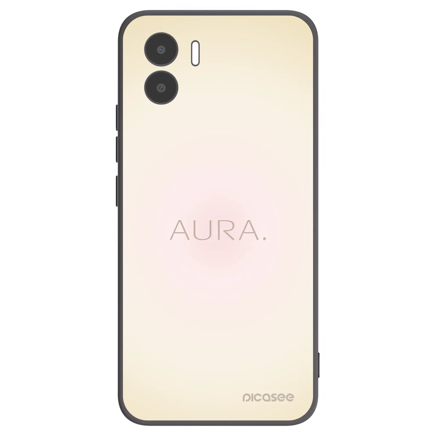Picasee fekete szilikon tok az alábbi mobiltelefonokra Xiaomi Redmi A1 - Aura