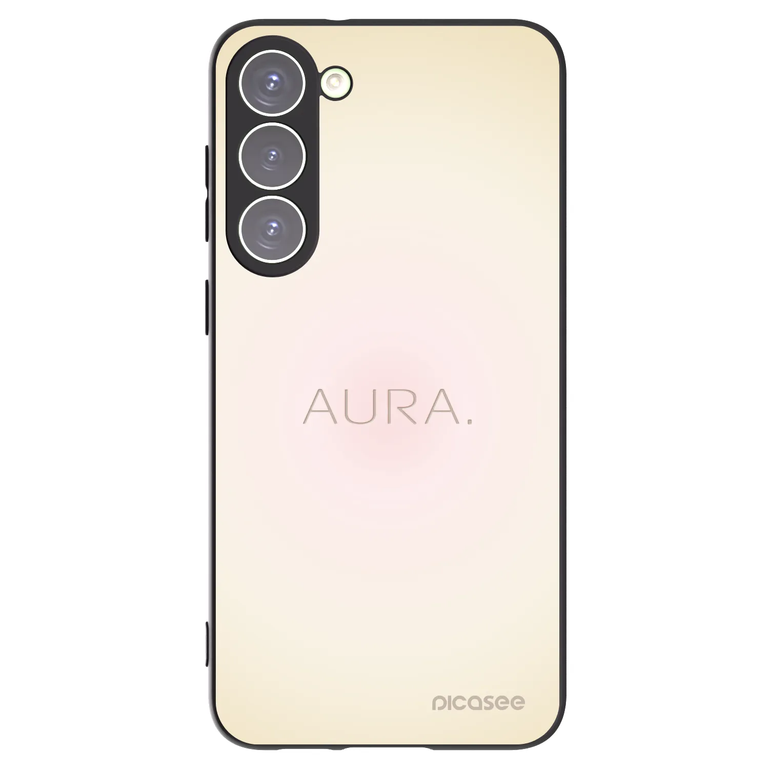 Picasee fekete szilikon tok az alábbi mobiltelefonokra Samsung Galaxy S23+ 5G - Aura