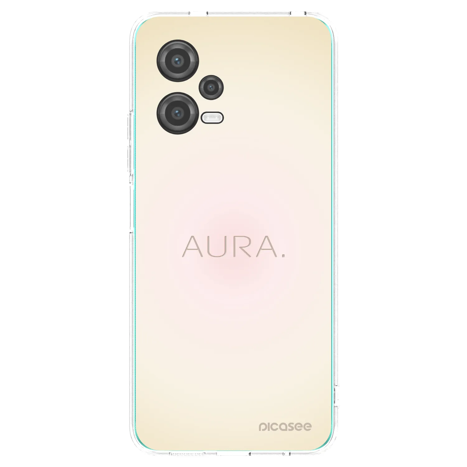 Picasee átlátszó szilikon tok az alábbi mobiltelefonokra Xiaomi Poco X5 - Aura