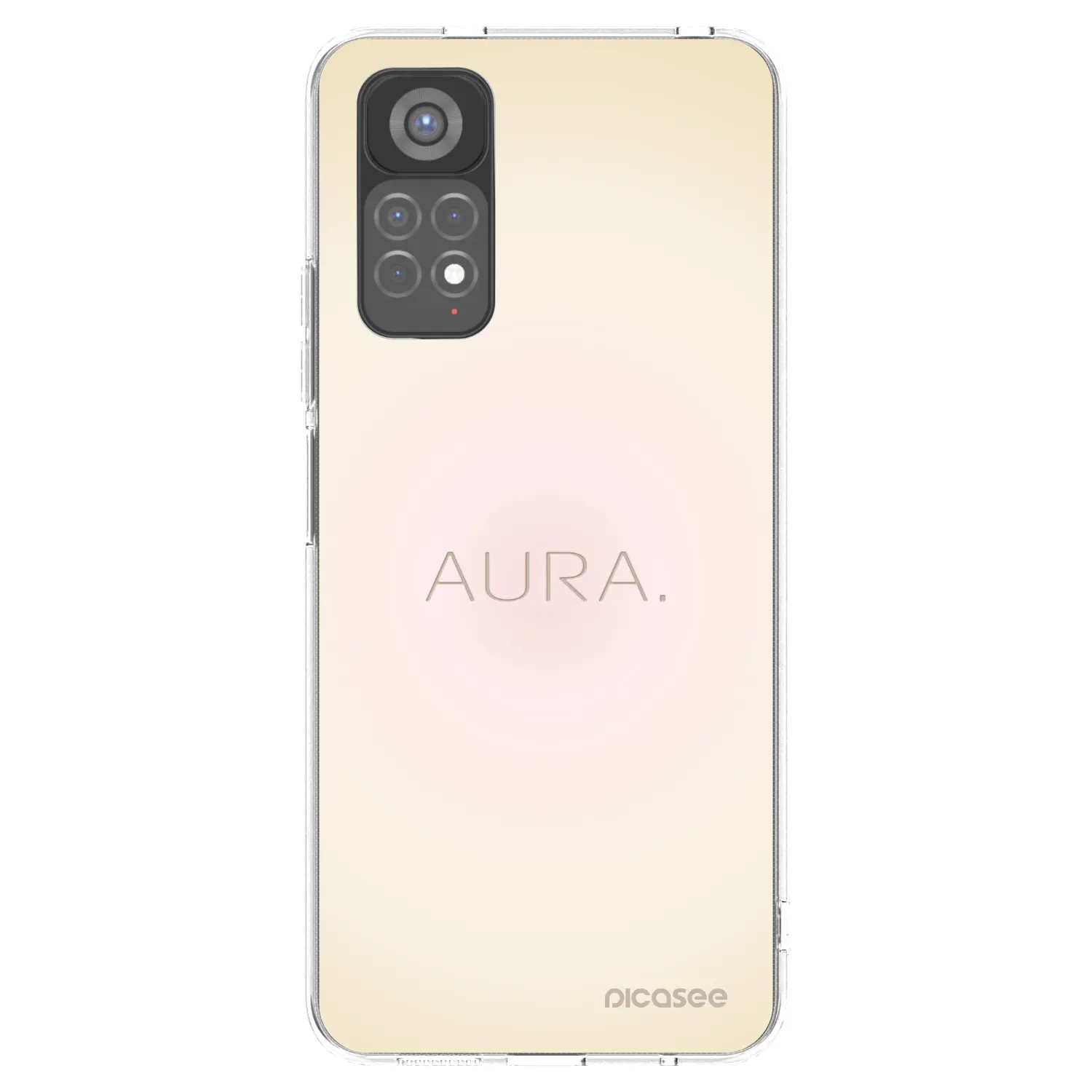 Picasee átlátszó szilikon tok az alábbi mobiltelefonokra Xiaomi Redmi Note 11S 5G - Aura