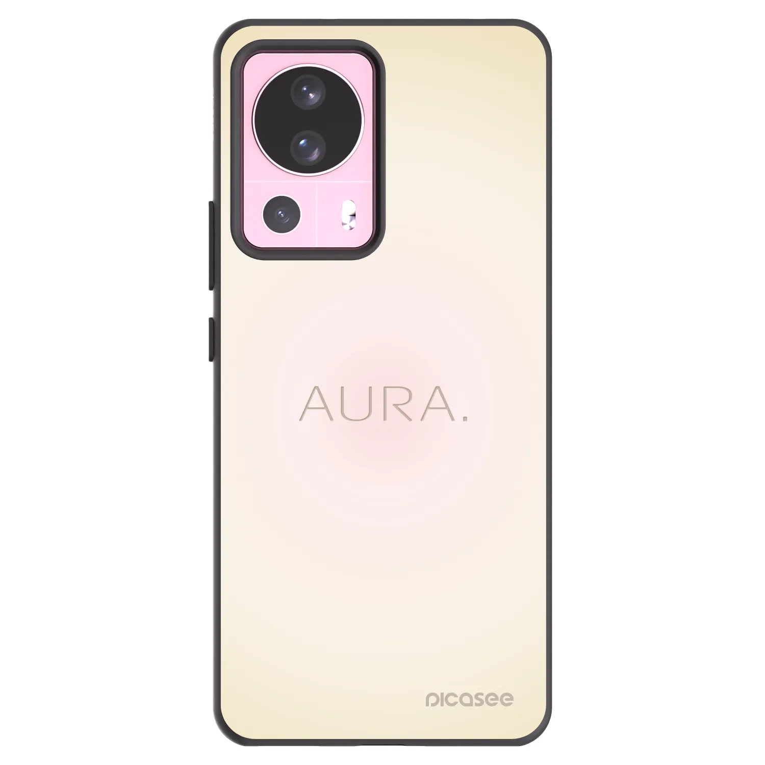 Picasee fekete szilikon tok az alábbi mobiltelefonokra Xiaomi 13 Lite - Aura