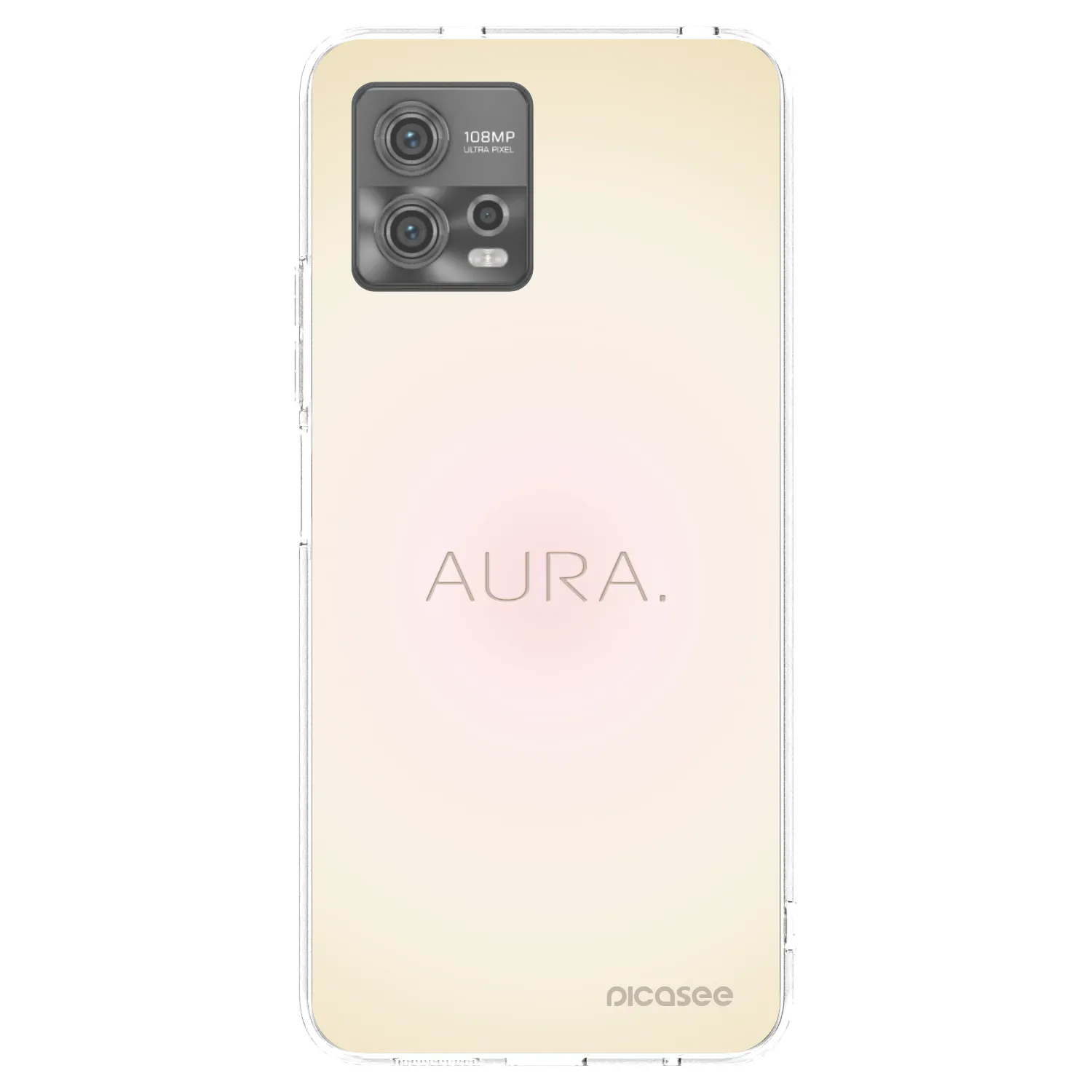 Picasee átlátszó szilikon tok az alábbi mobiltelefonokra Motorola Moto G72 - Aura